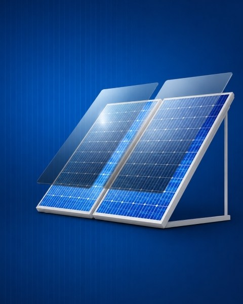 solar glass in solar panel
